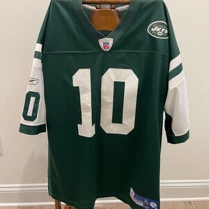 Vintage Chad Pennington #10 New York Jets football jersey size XL